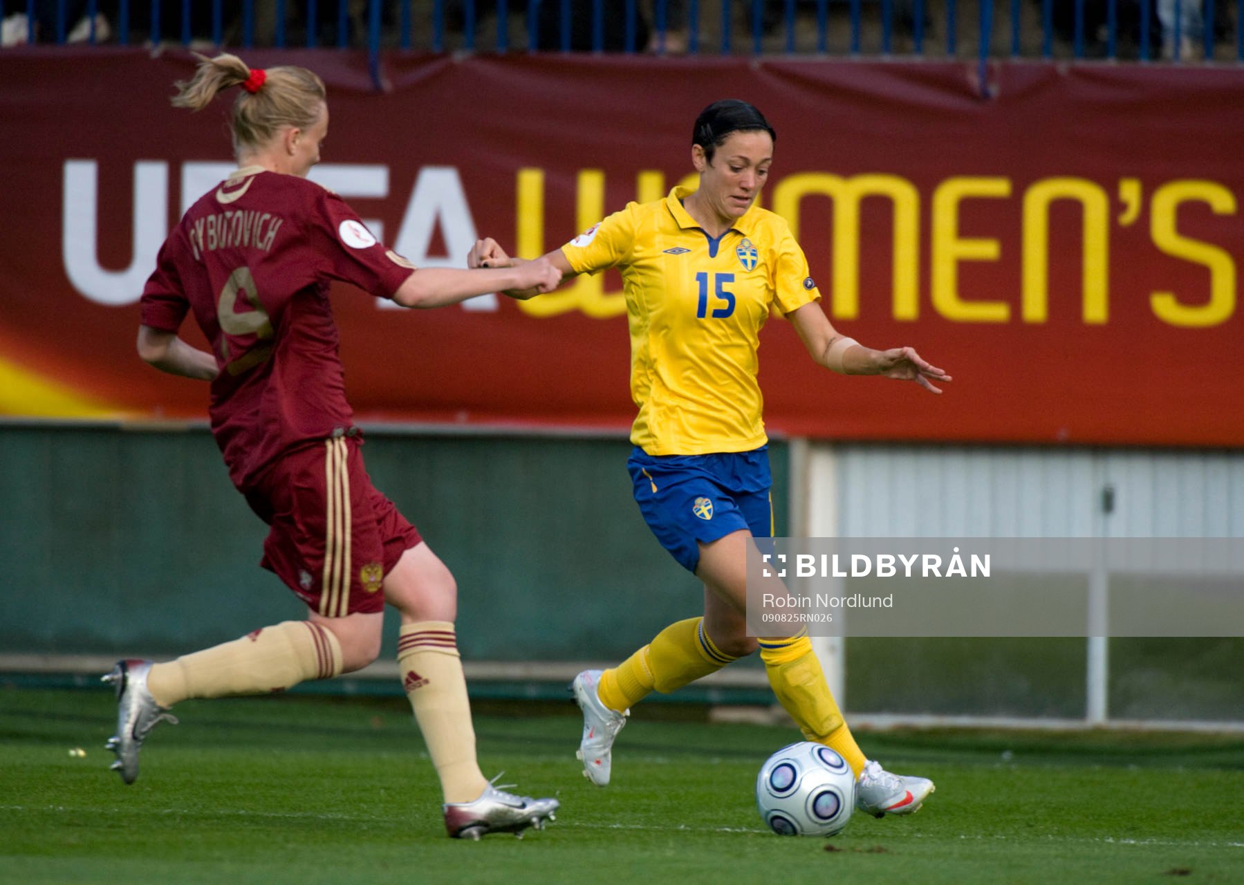 Therese Sjögran, Sverige och Ksenia Tsybutovich, Ryssland