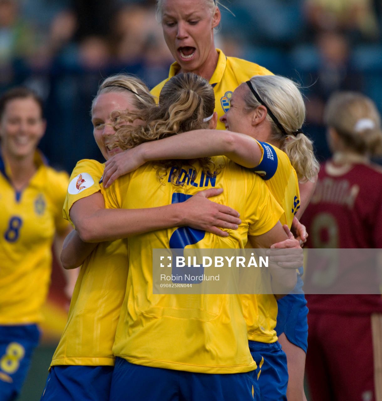 Charlotte Rohlin, Sverige, jubel