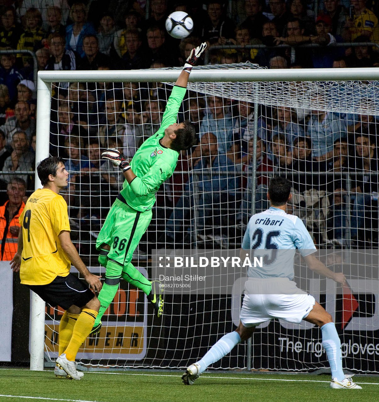 Denni Avdic, Elfsborg. Cribari, Muslera, målvakt Lazio