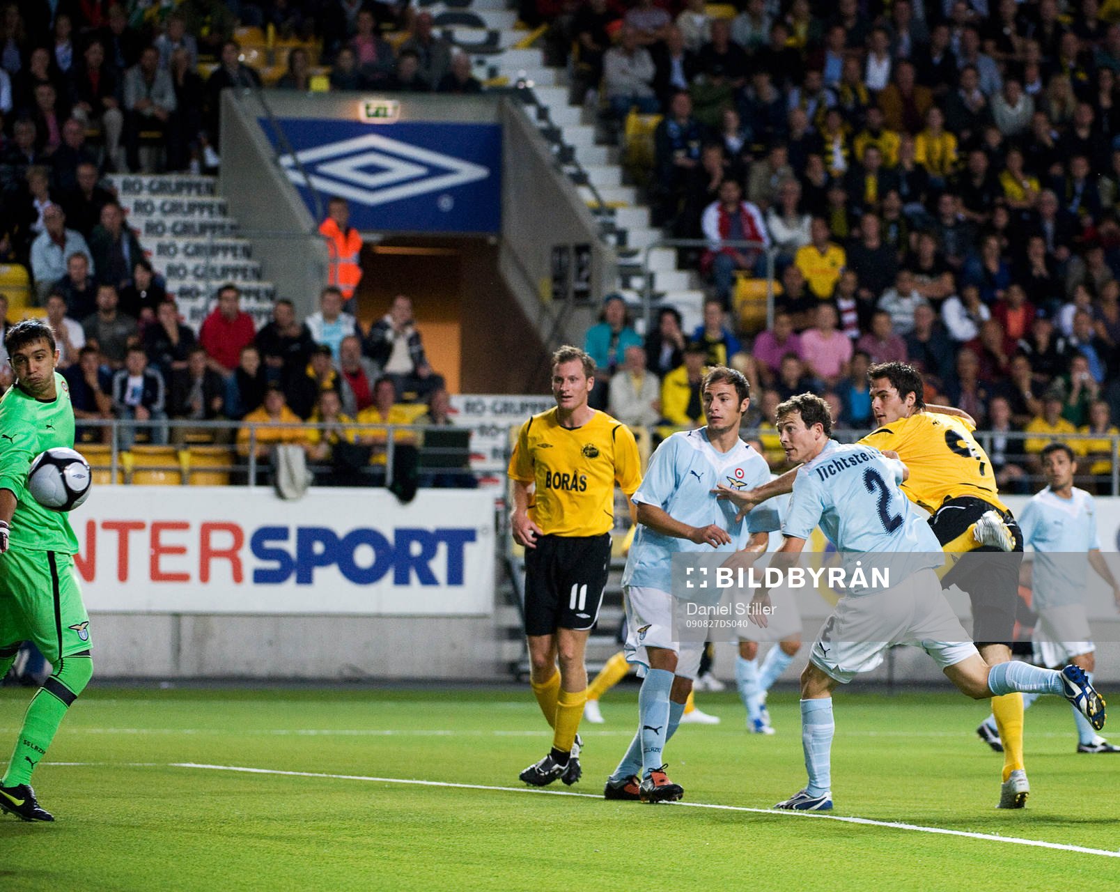 Denni Avdic, Elfsborg, sätter enda målet för kvällen