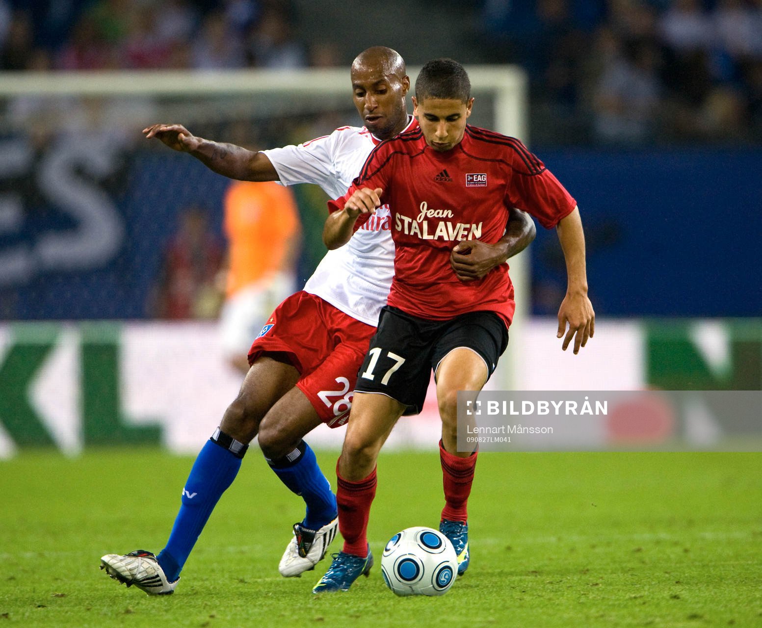 Mickael Tavares, Hamburg och Jugurtha Hamroun, Guingamp