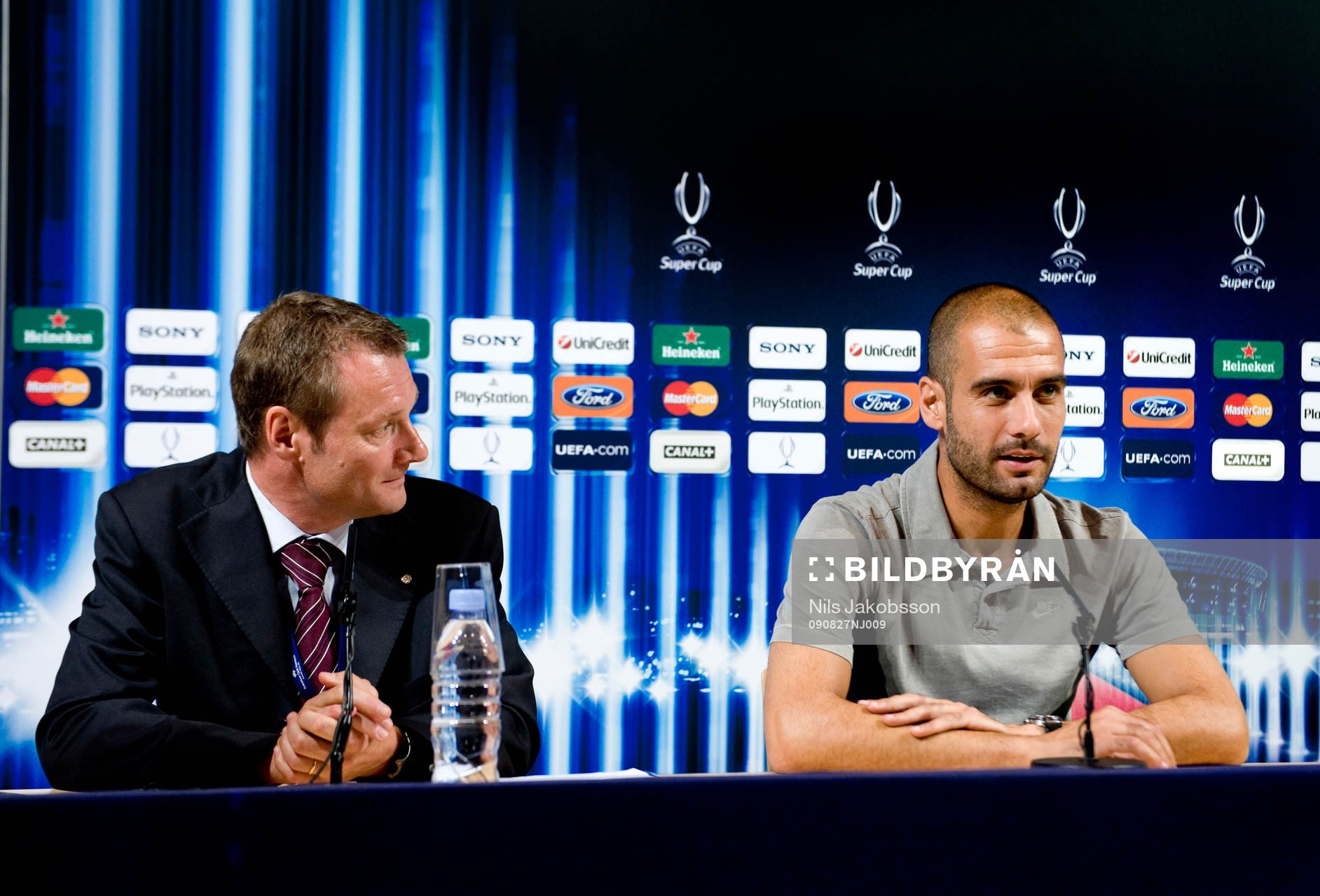 Hans Hultman, UEFA, Josep Guardiola, tränare, Barcelona