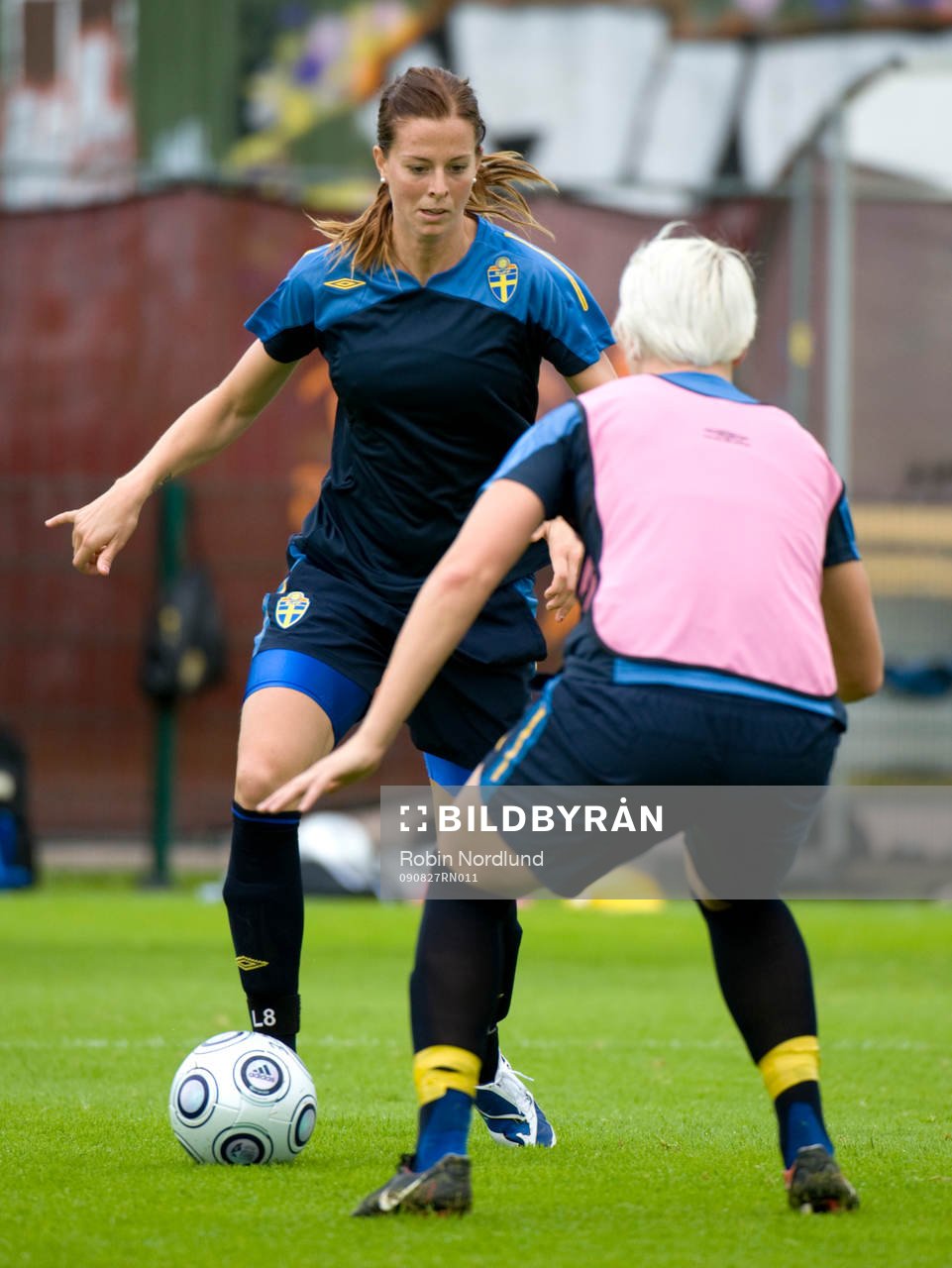Lotta Schelin och Nilla Fischer