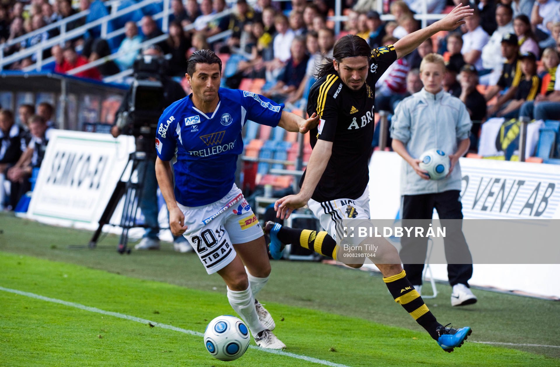 Yousef Fakhro, Trelleborg och Bojan Djordjic, AIK