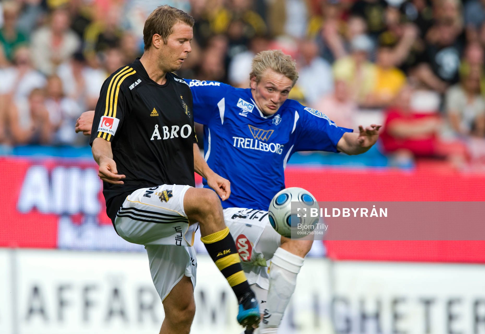 Per Karlsson, AIK och Fredrik Jensen, Trelleborg