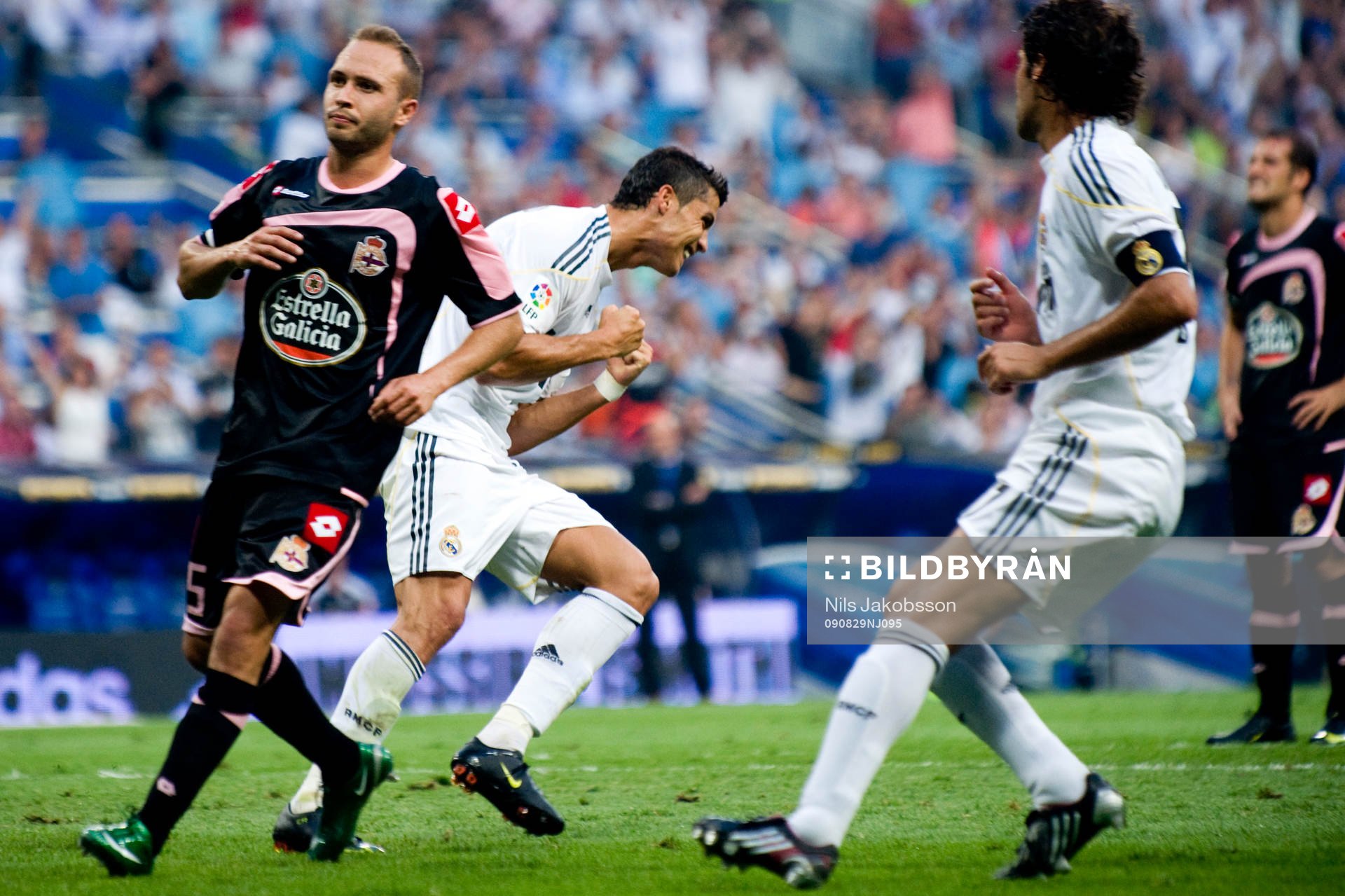 Cristiano Ronaldo, Real Madrid,  jubel
