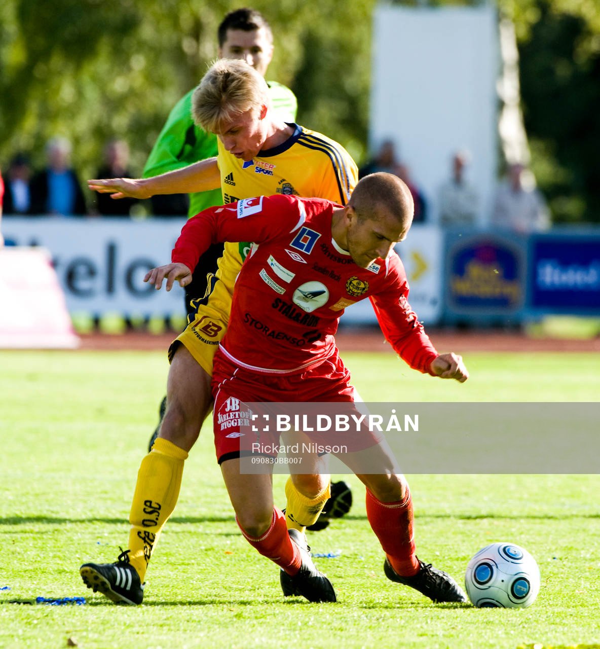 Mattias Adelstam, Ängelhom och Johan Svensson, Mjällby