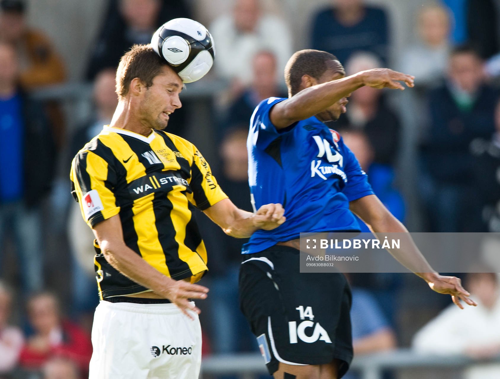 Peter Nyström, Häcken, trycker in bollen,  Anselmo