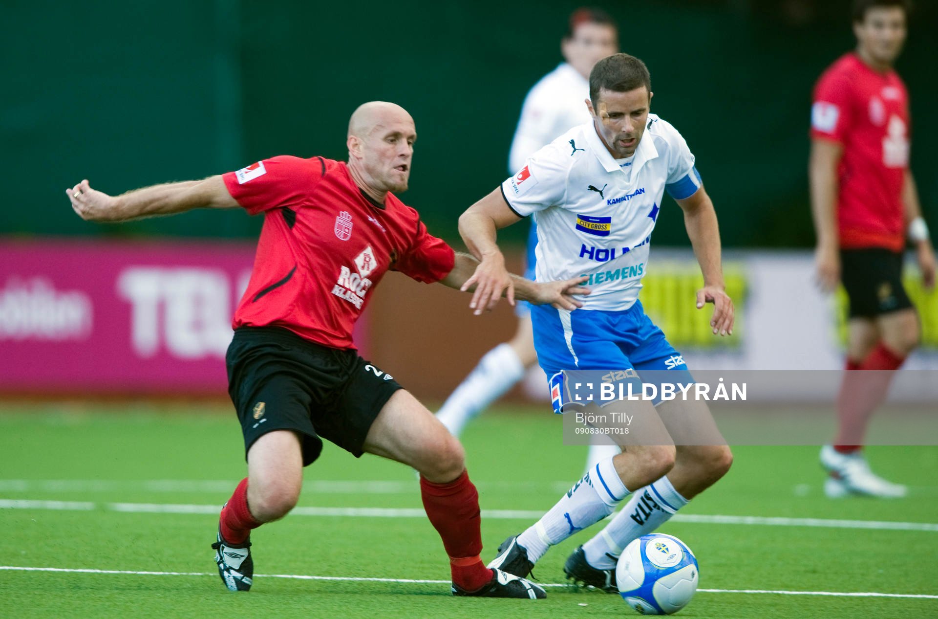  Albert Krasniqi, Vasalund och Kristoffer Arvhage, Norrköping