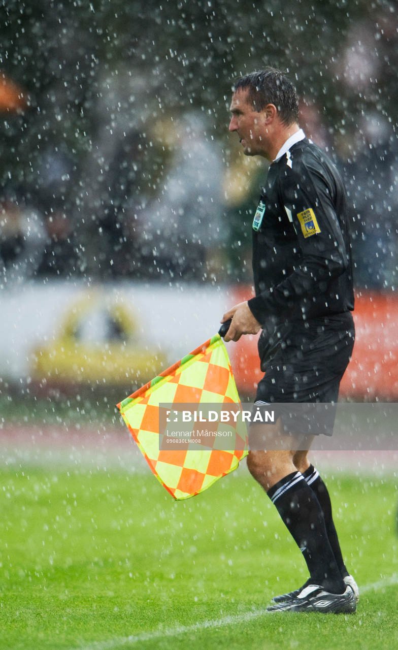 Assisterande domare, genre, flagga, regn