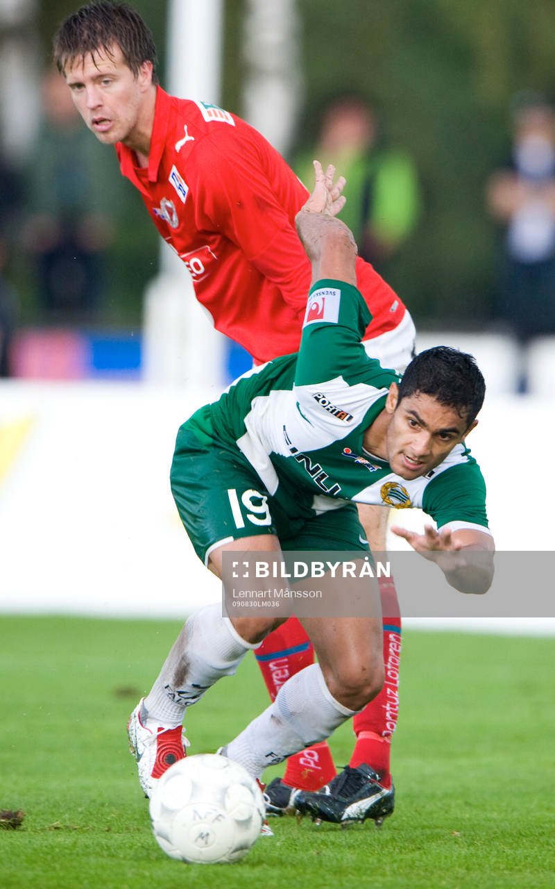 Rafael och Hammarby numret mindre än  Joachim Lantz, Kalmar