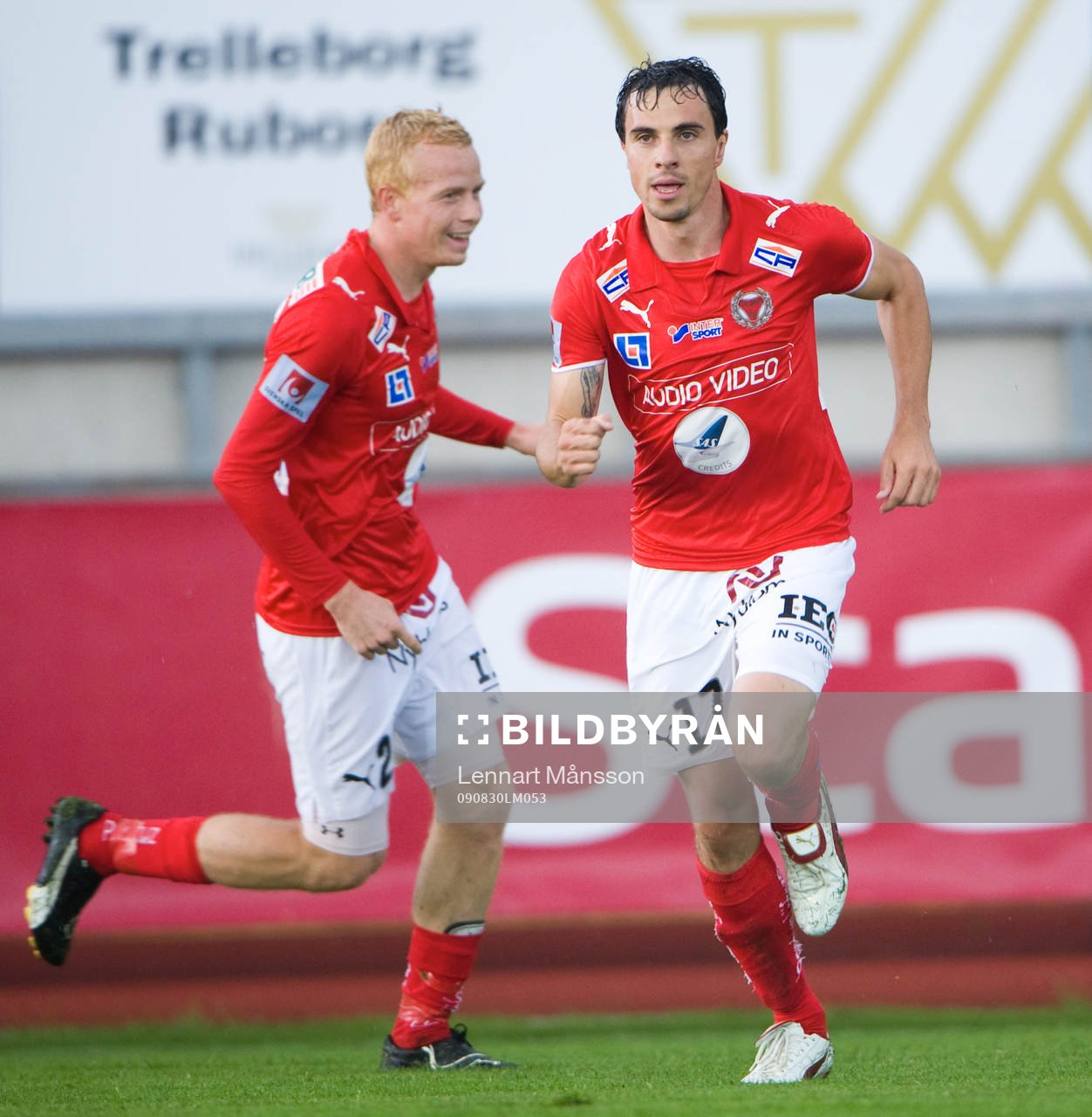 Tobias Eriksson och Daniel Mendes, målskyttar