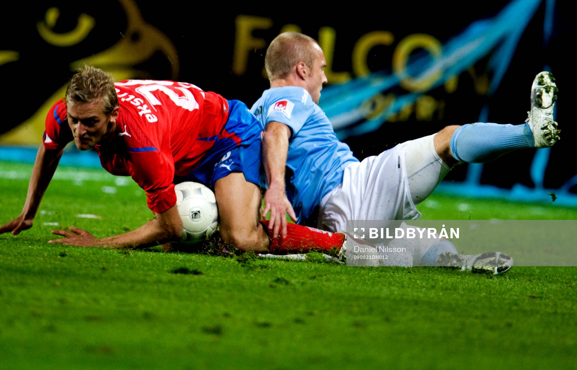 Daniel Larsson, Malmö och Joel Ekstrand, Helsingborg