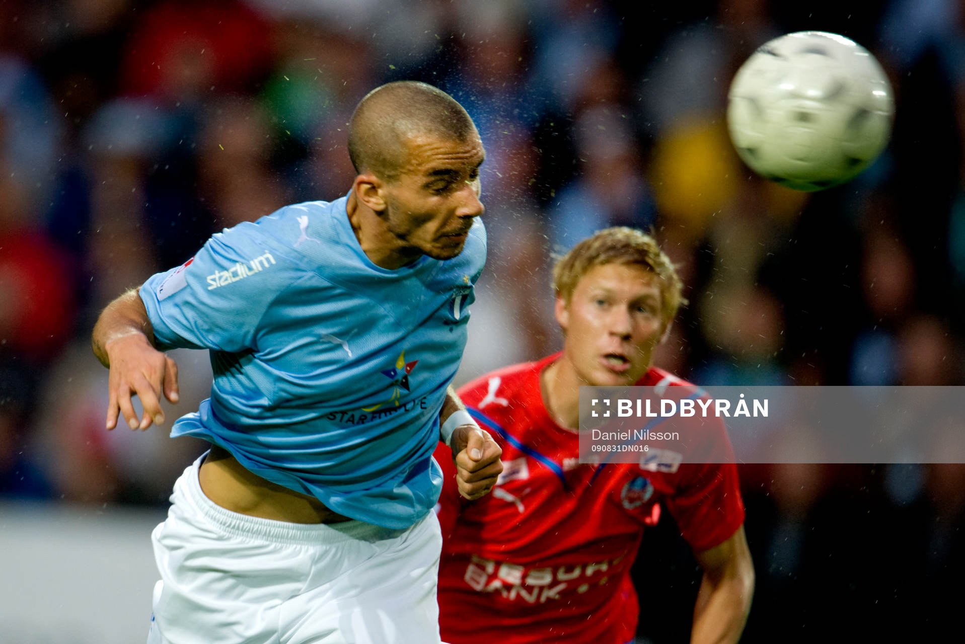 Guillermo Molins, Malmö och Markus Holgersson, Helsingborg