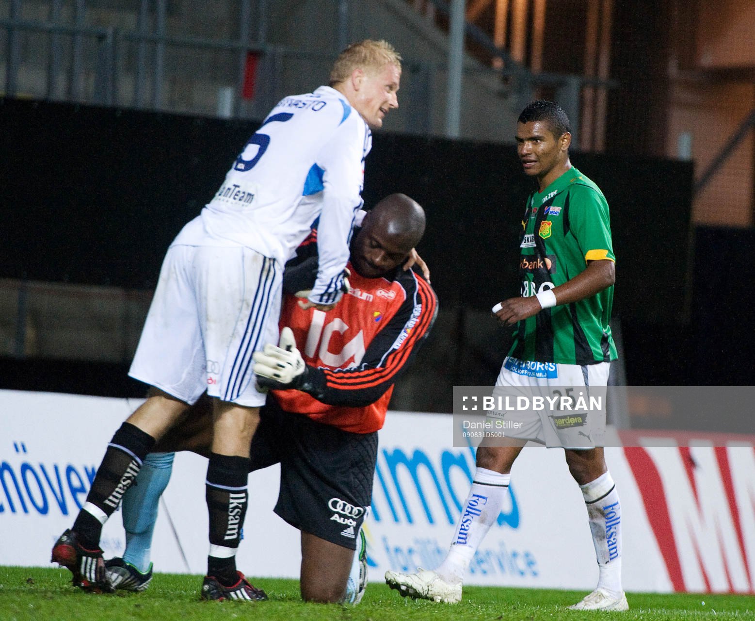 Wanderson do Carmo, GAIS. Toni Kuivasto, Pa Dembo Touray,