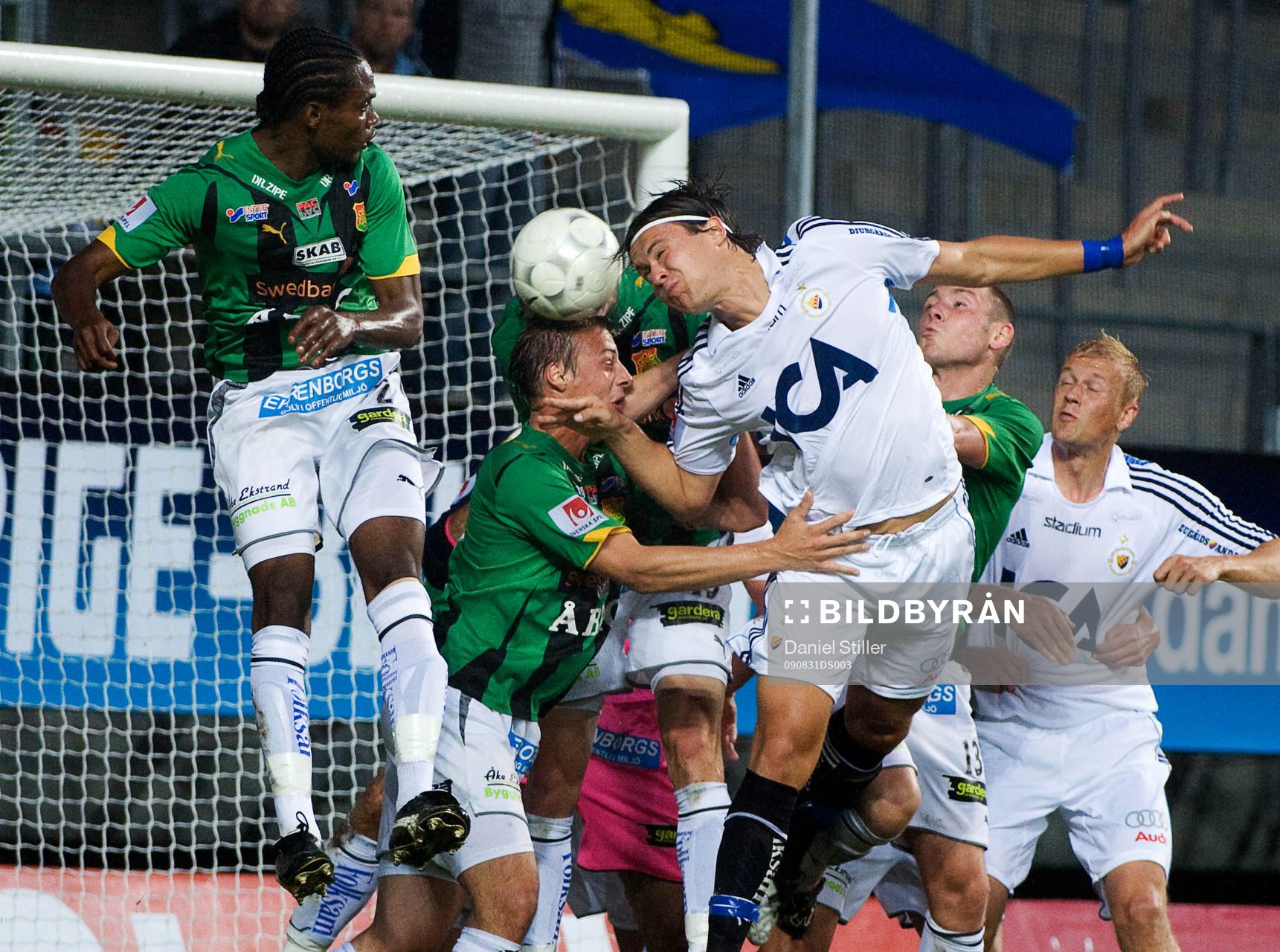 Peter Magnusson, Djurgården. Richard Ntomba Ekunde
