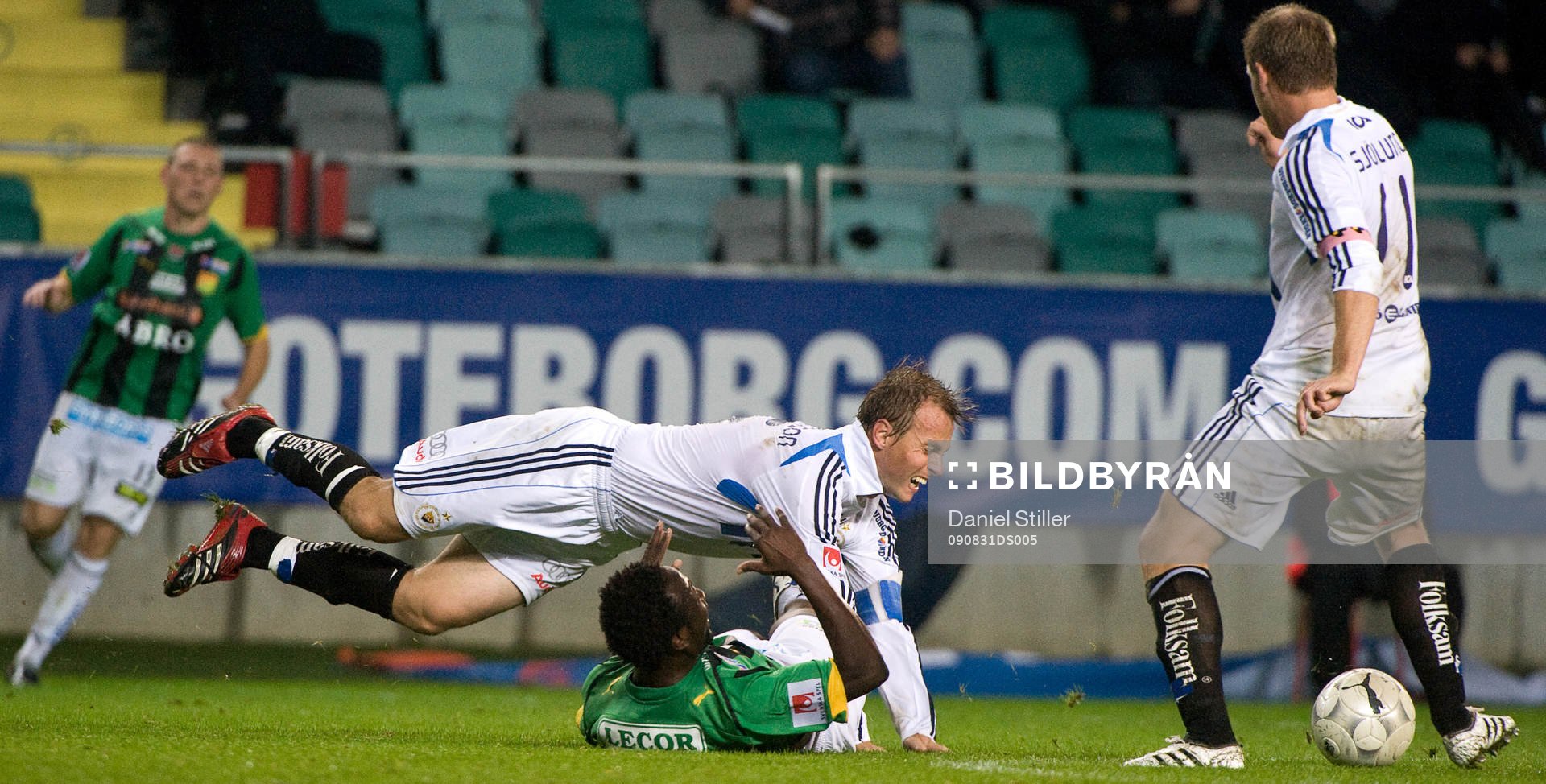 Daniel Sjölund, Markus Johannesson, Djurgården. Reuben