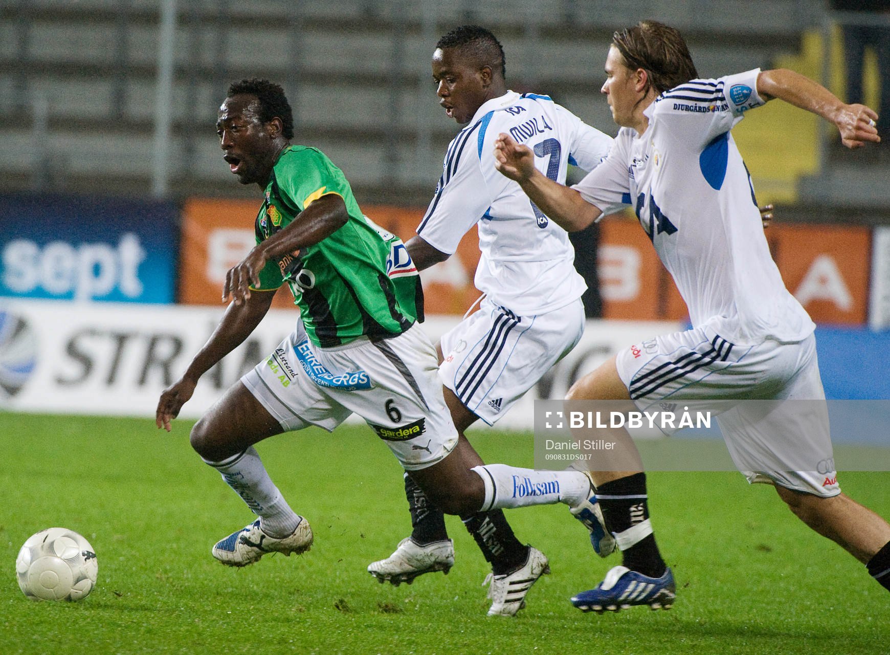 Reuben Ayarna, GAIS. Sebastian Rajalakso, Boyd Mwila,