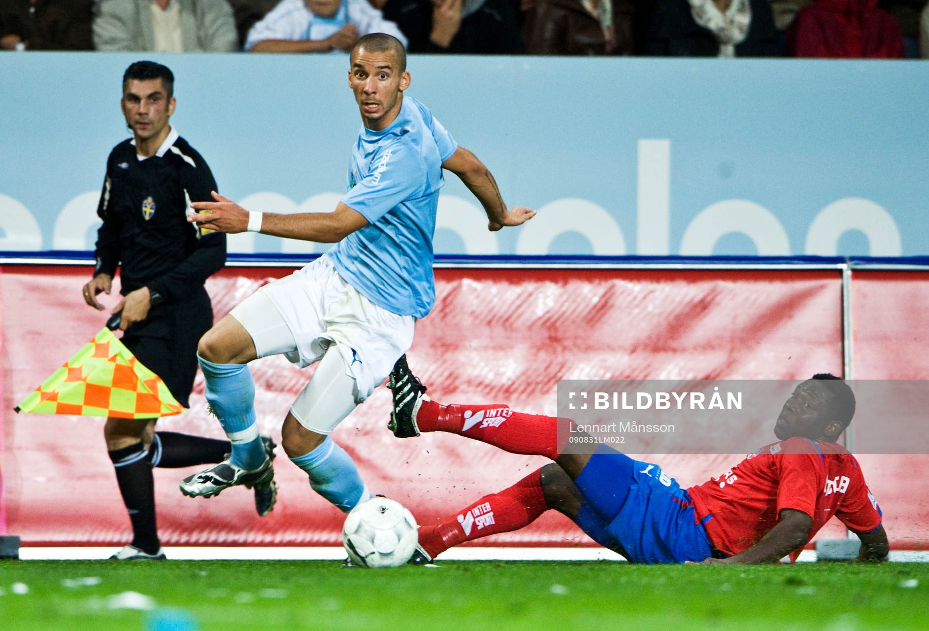 Guillermo Molins, Malmö och Adama Tambura, Helsingborg