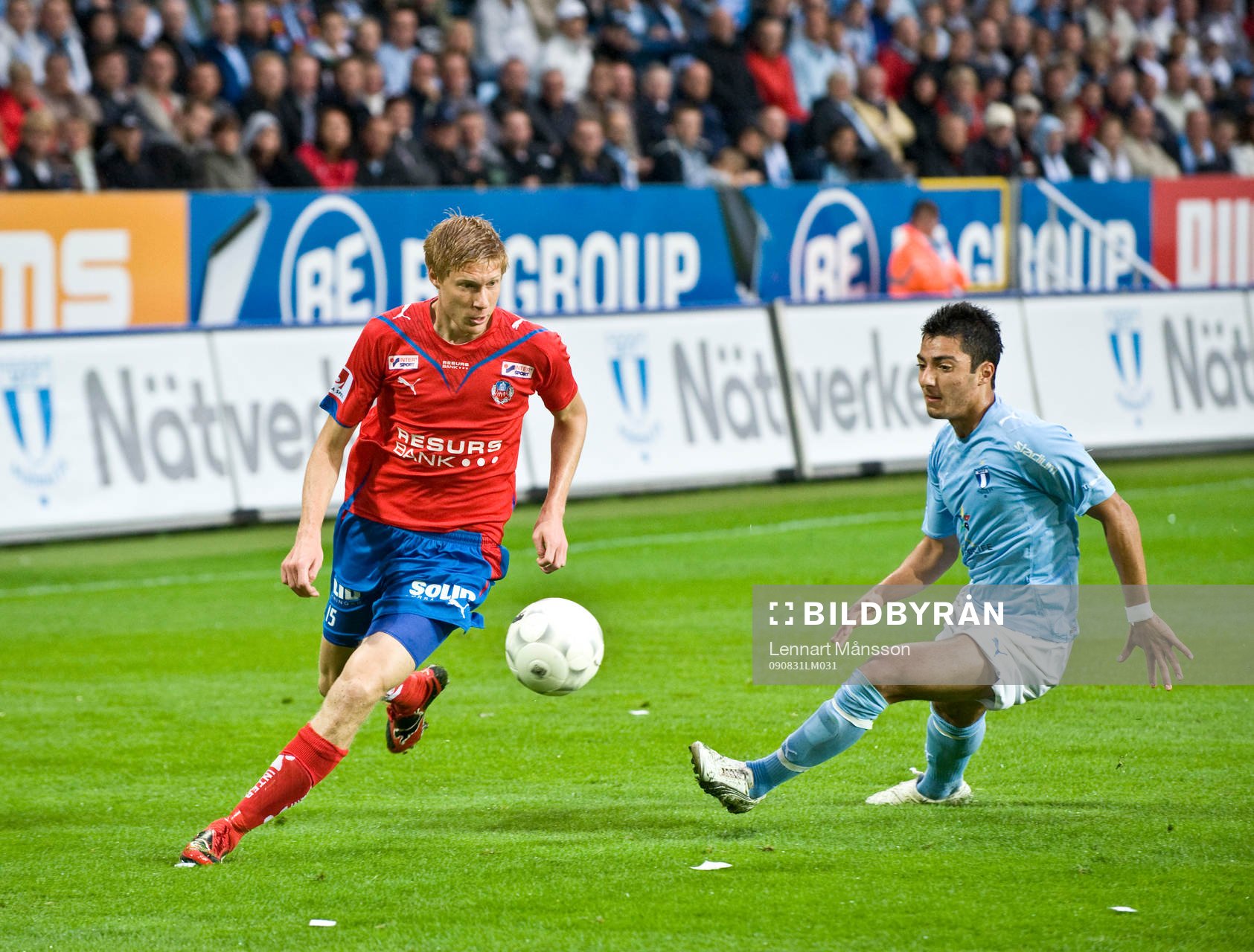 Pontus Jansson, Helsingborg och Jiloan Hamad, Malmö