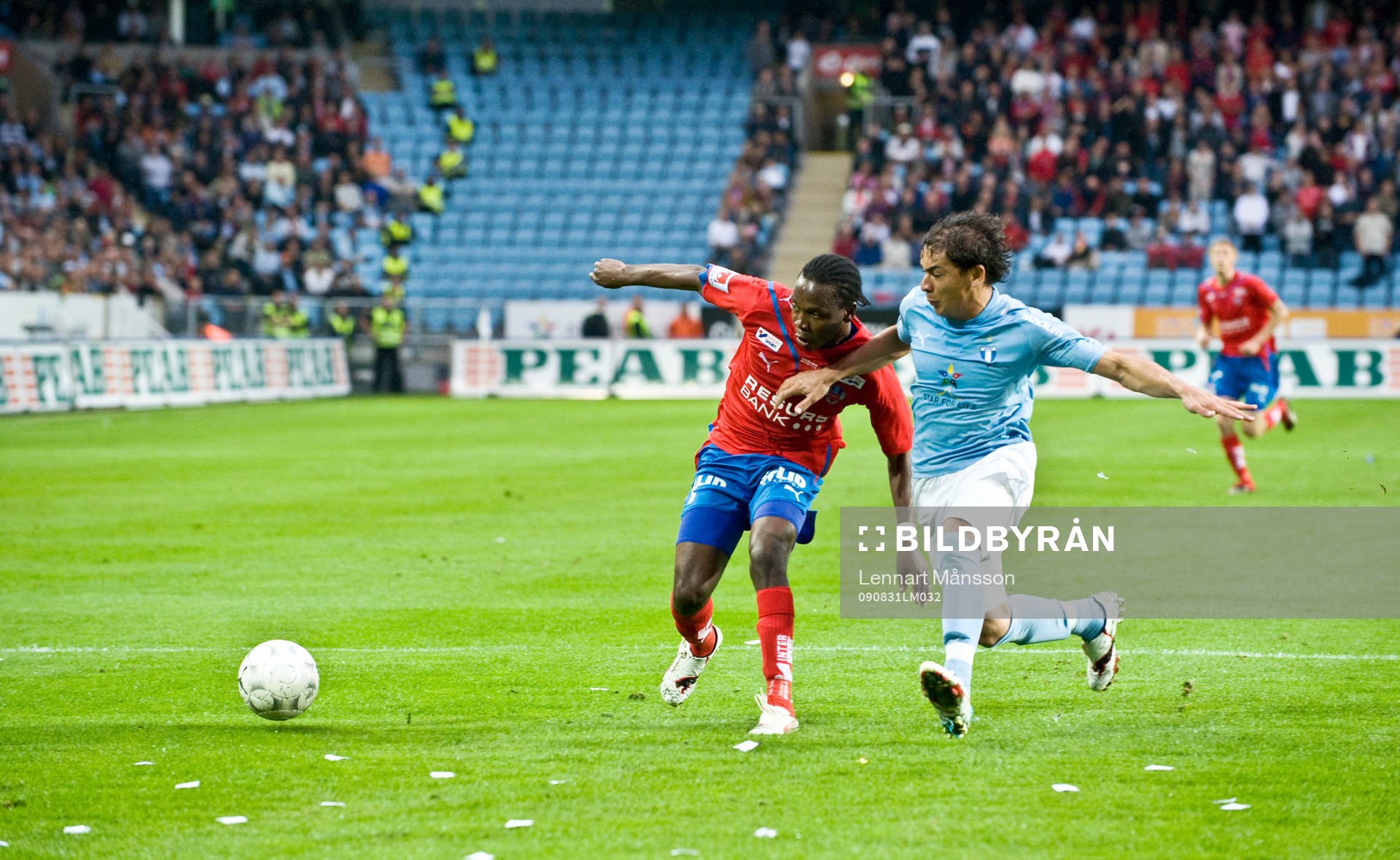 May Mahlangu, Helsingborg och Ricardinho, Malmö