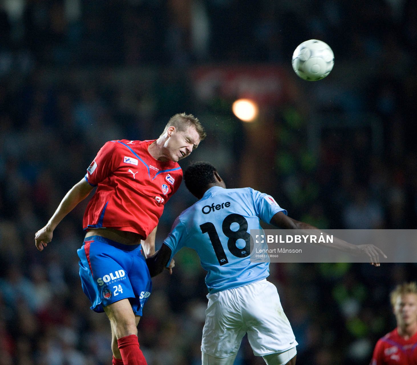 Marcus Nilsson nickduell med Edward Ofere