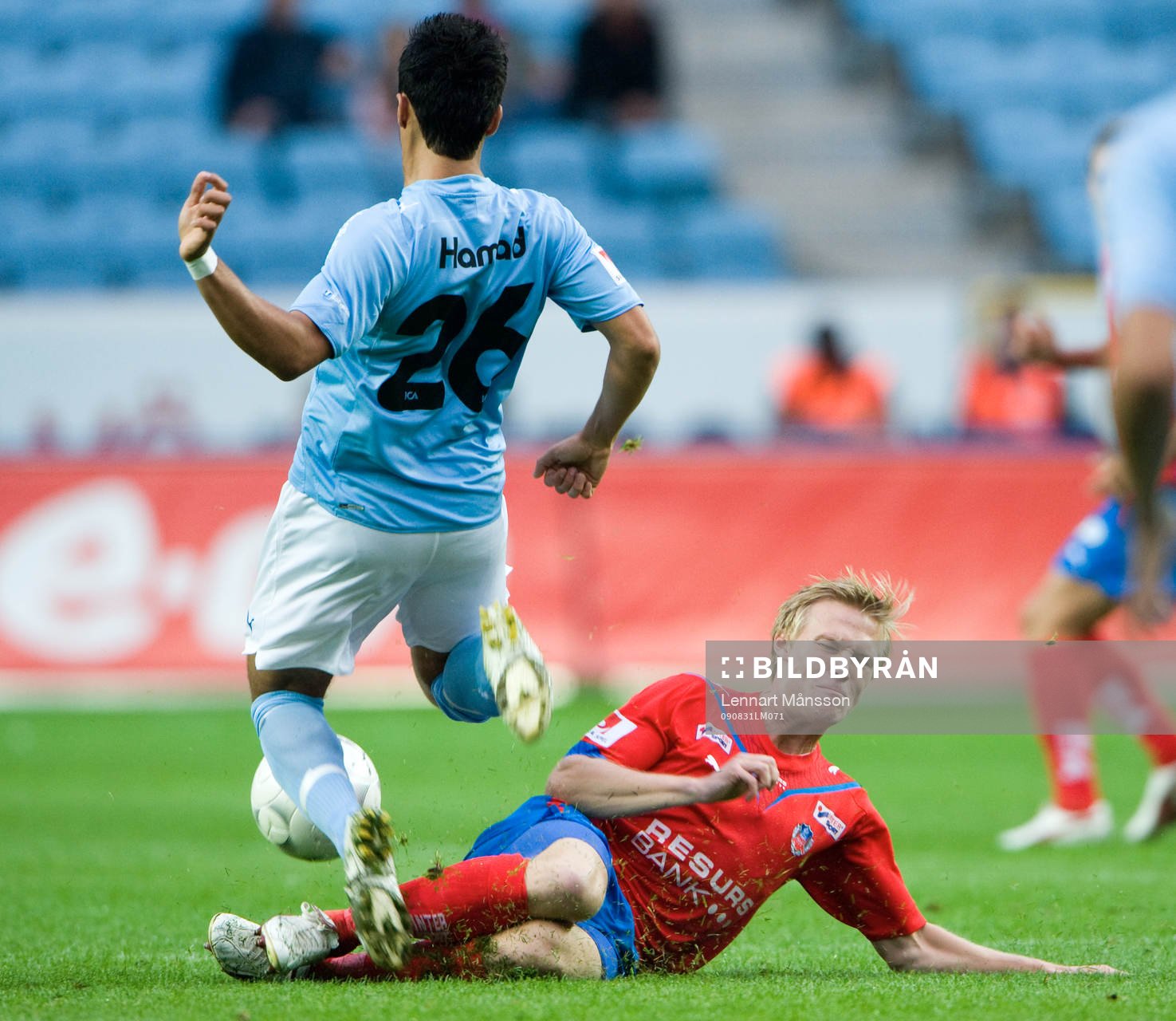 Ricardinho  mot Andreas Landgren
