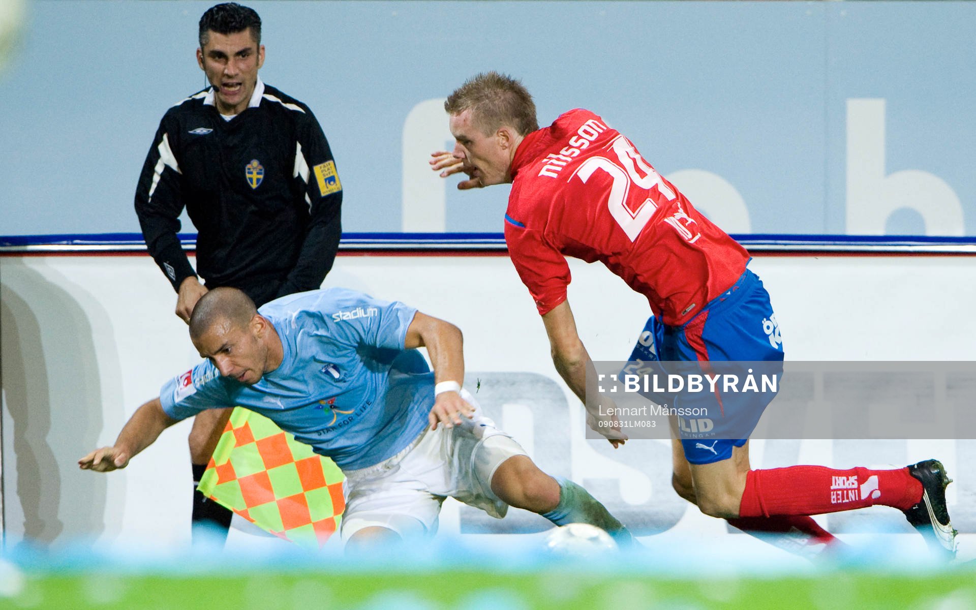 Marcus Nilsson trycker ner Guillermo Molins