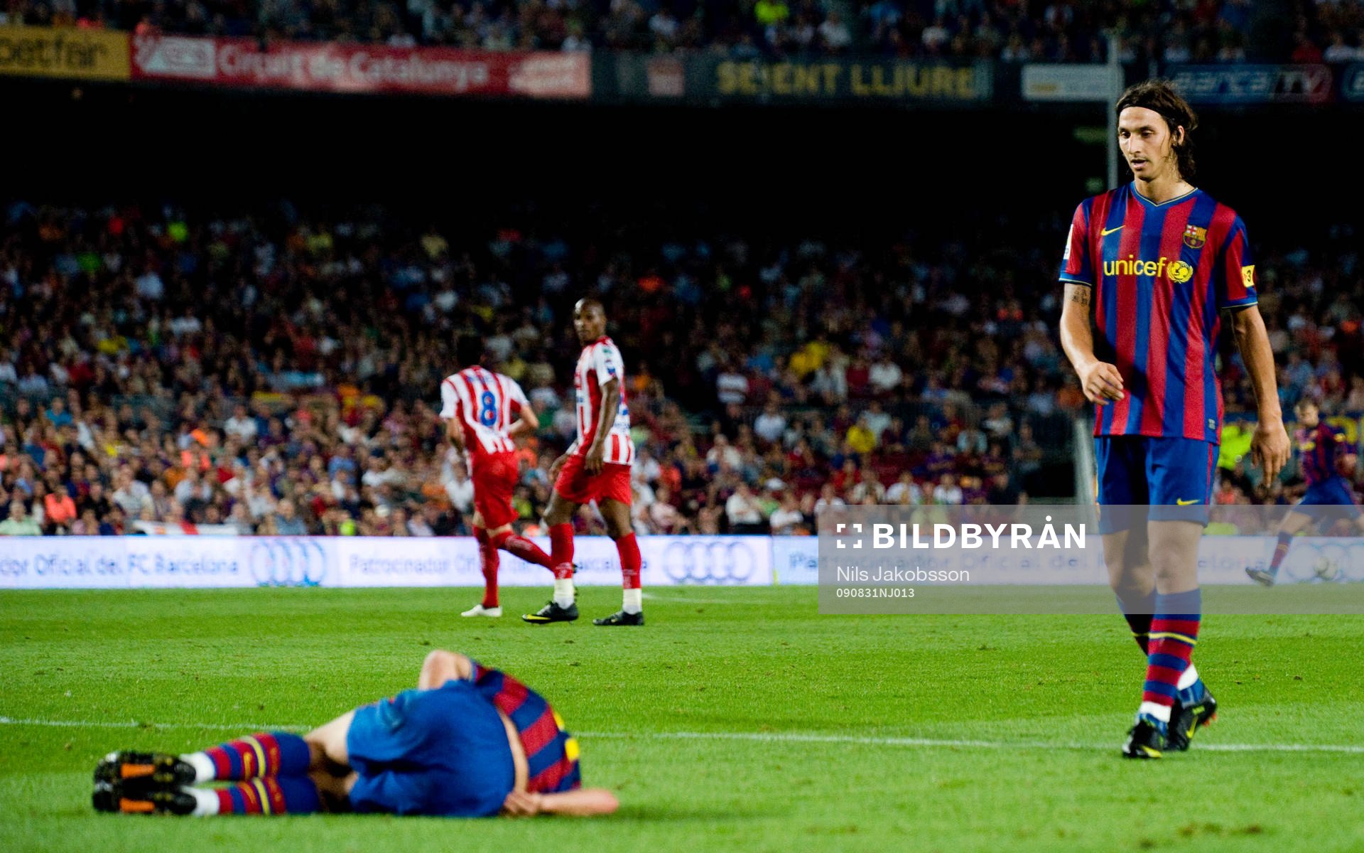 Bojan Kirkic, Zlatan Ibrahimovic, Barcelona