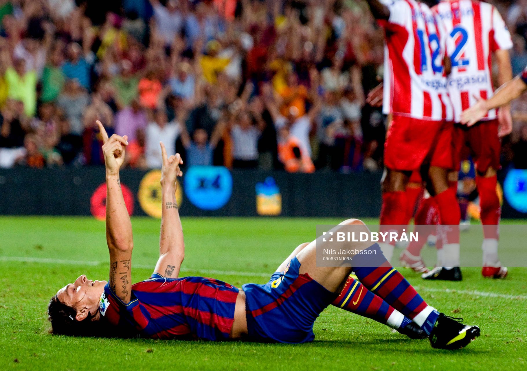 Zlatan Ibrahimovic, Barcelona jubel
