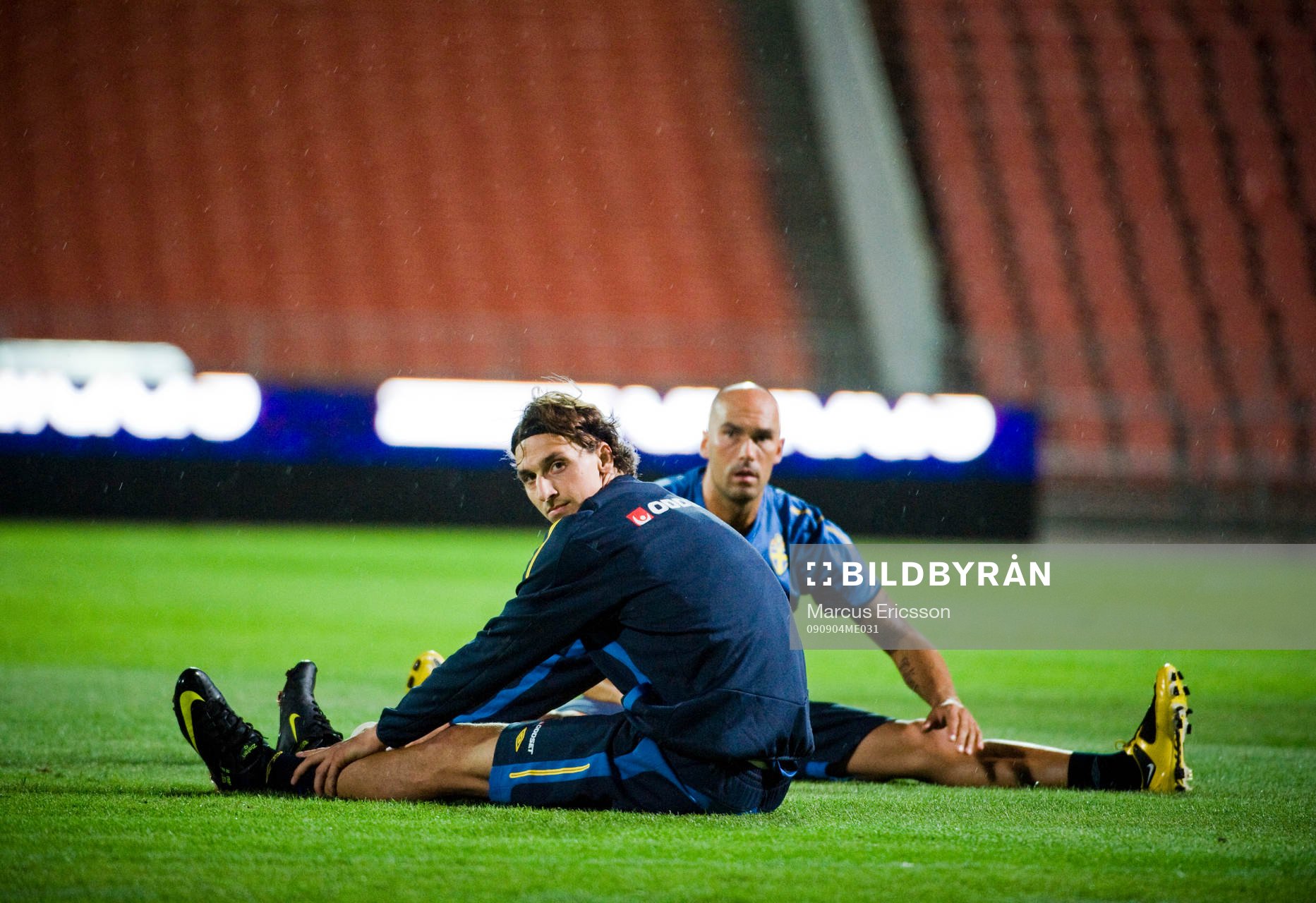 Zlatan Ibrahimovic och Daniel Majstorovic