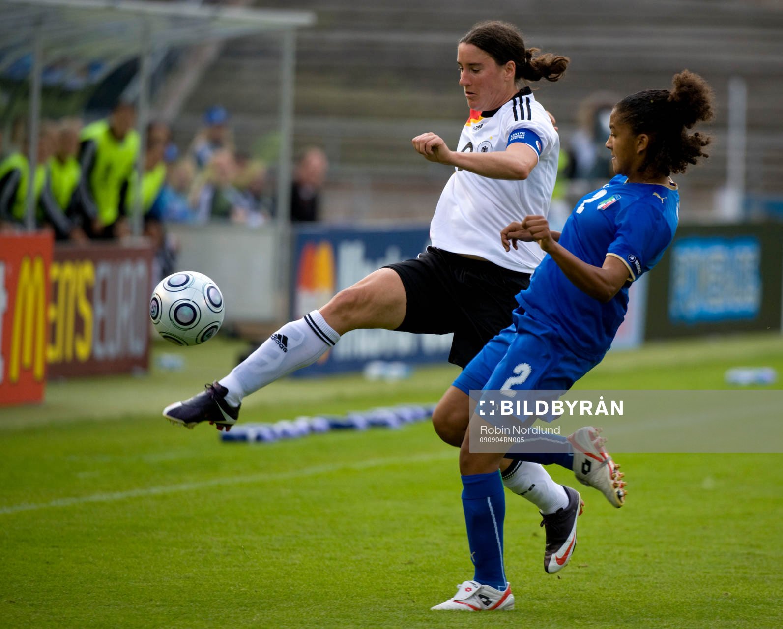Birgit Prinz, Tyskland mot Sara Gama, Italien