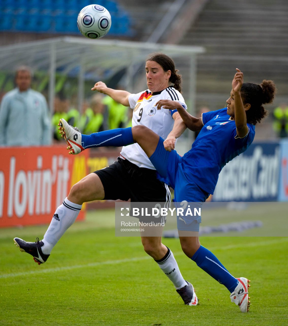 Birgit Prinz, Tyskland mot Sara Gama, Italien