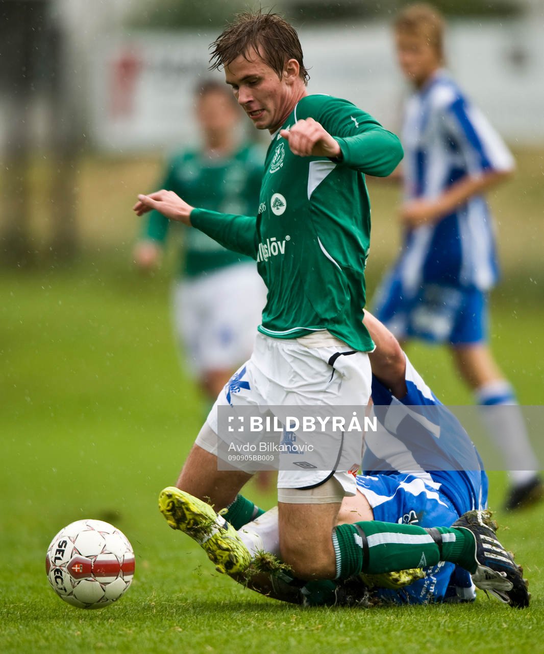 Fotboll, Division 4, Hässleholm IF - Marieholm IF