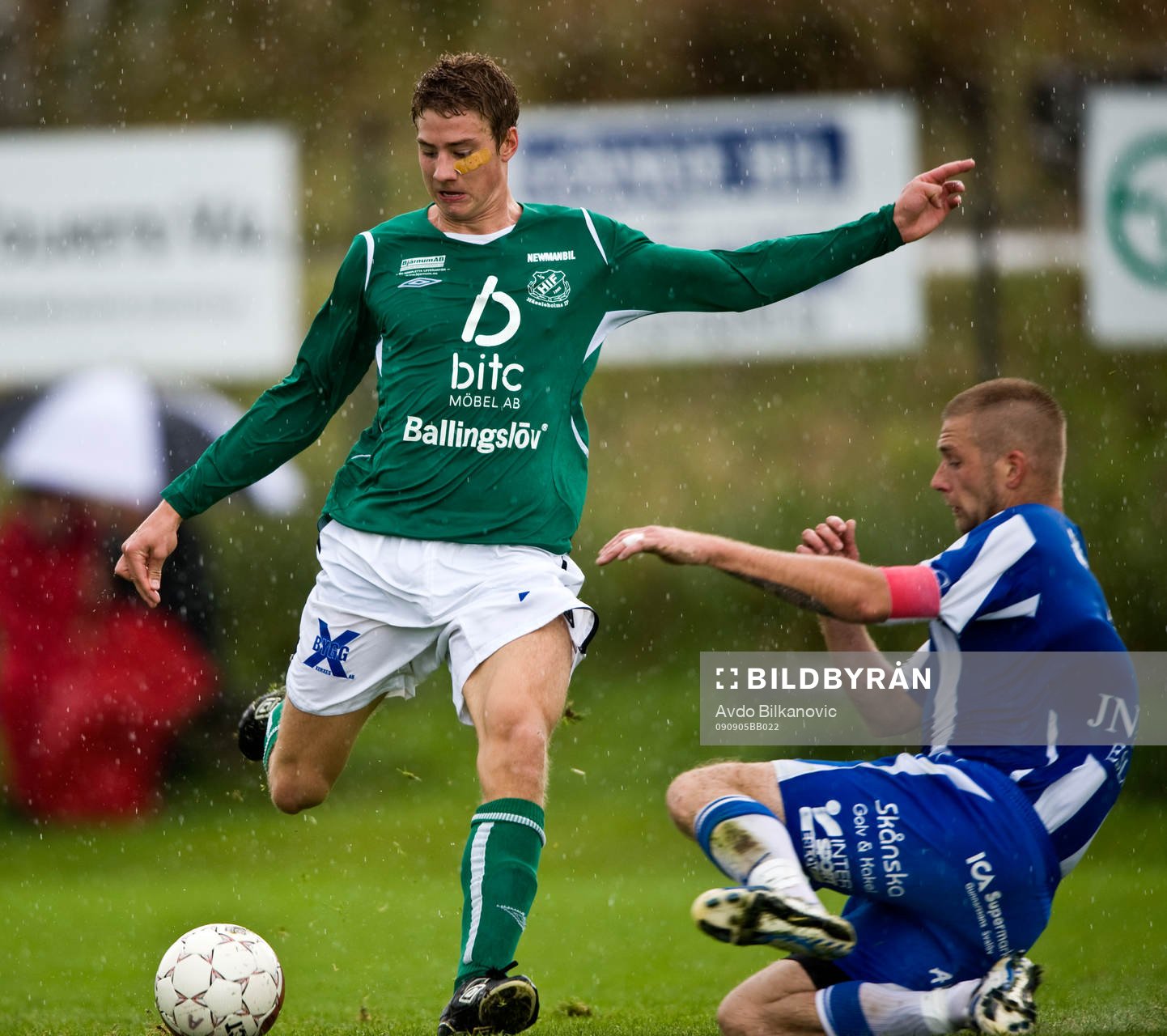 Fotboll, Division 4, Hässleholm IF - Marieholm IF