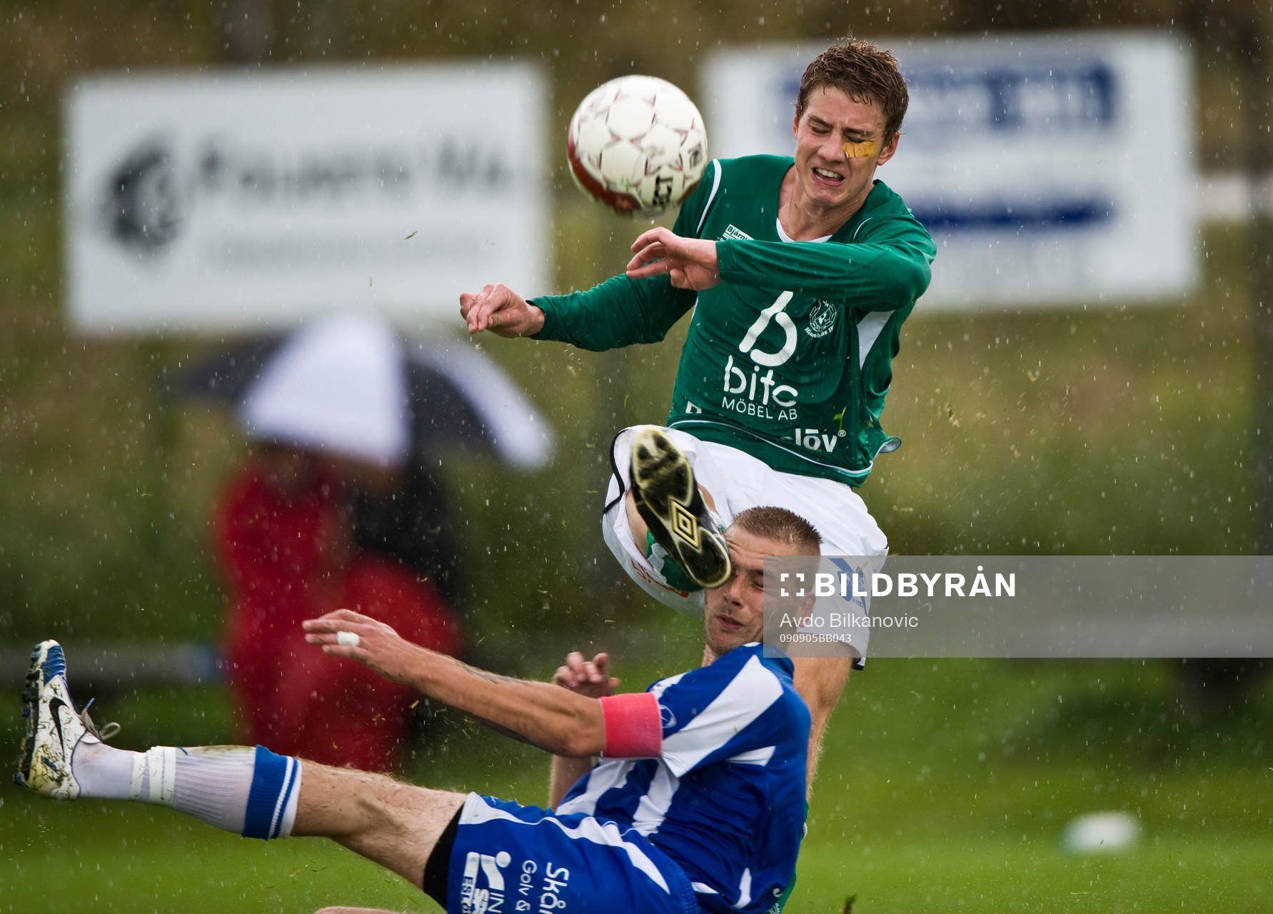 Fotboll, Division 4, Hässleholm IF - Marieholm IF