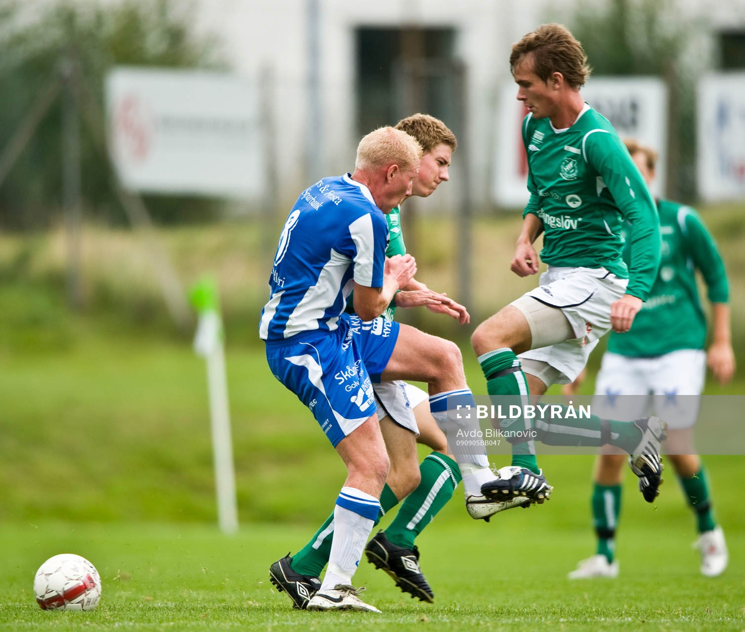 Fotboll, Division 4, Hässleholm IF - Marieholm IF