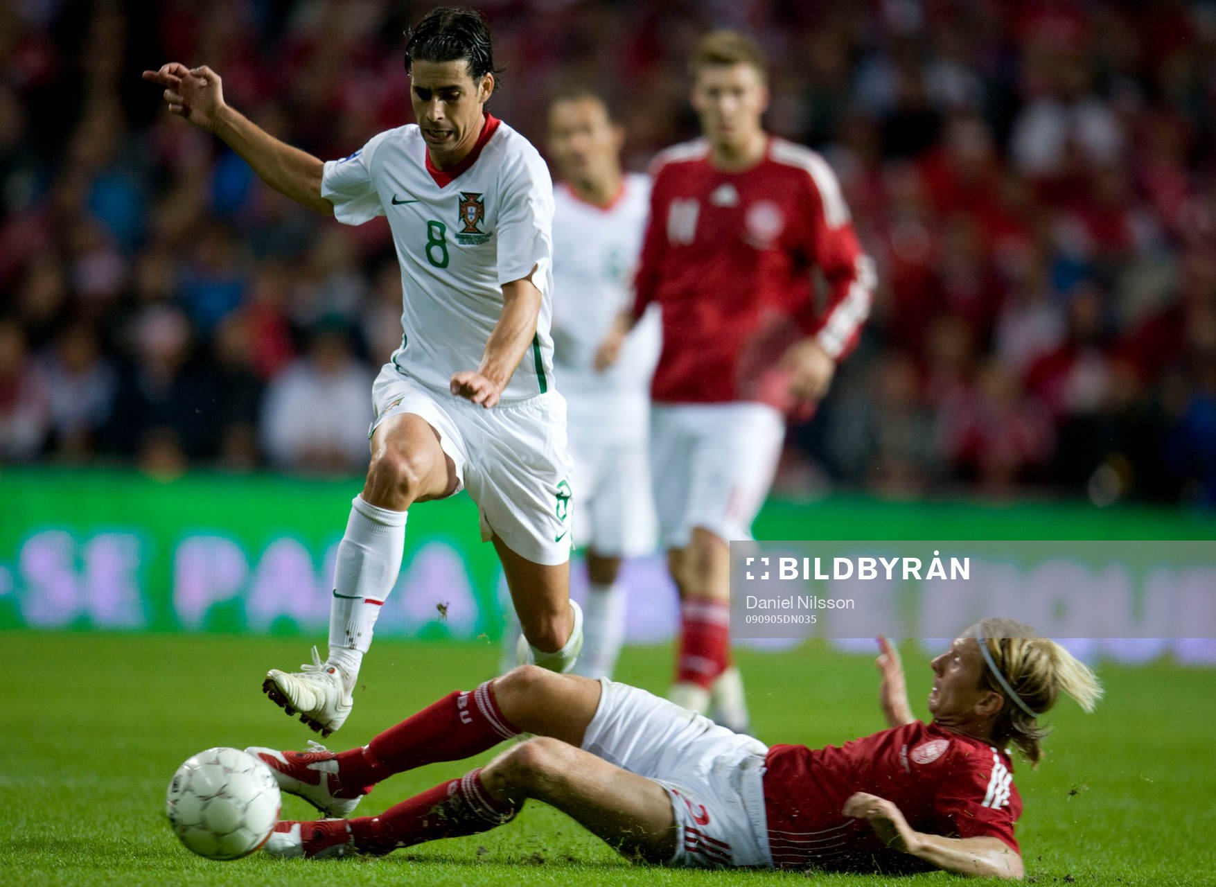 Tiago, Portugal och Christian Poulsen, Danmark