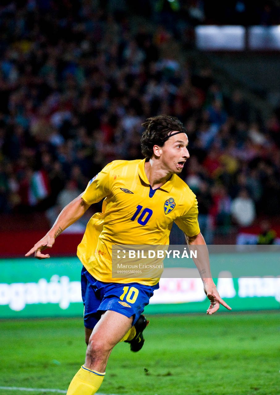 Zlatan Ibrahimovic, Sverige, jubel