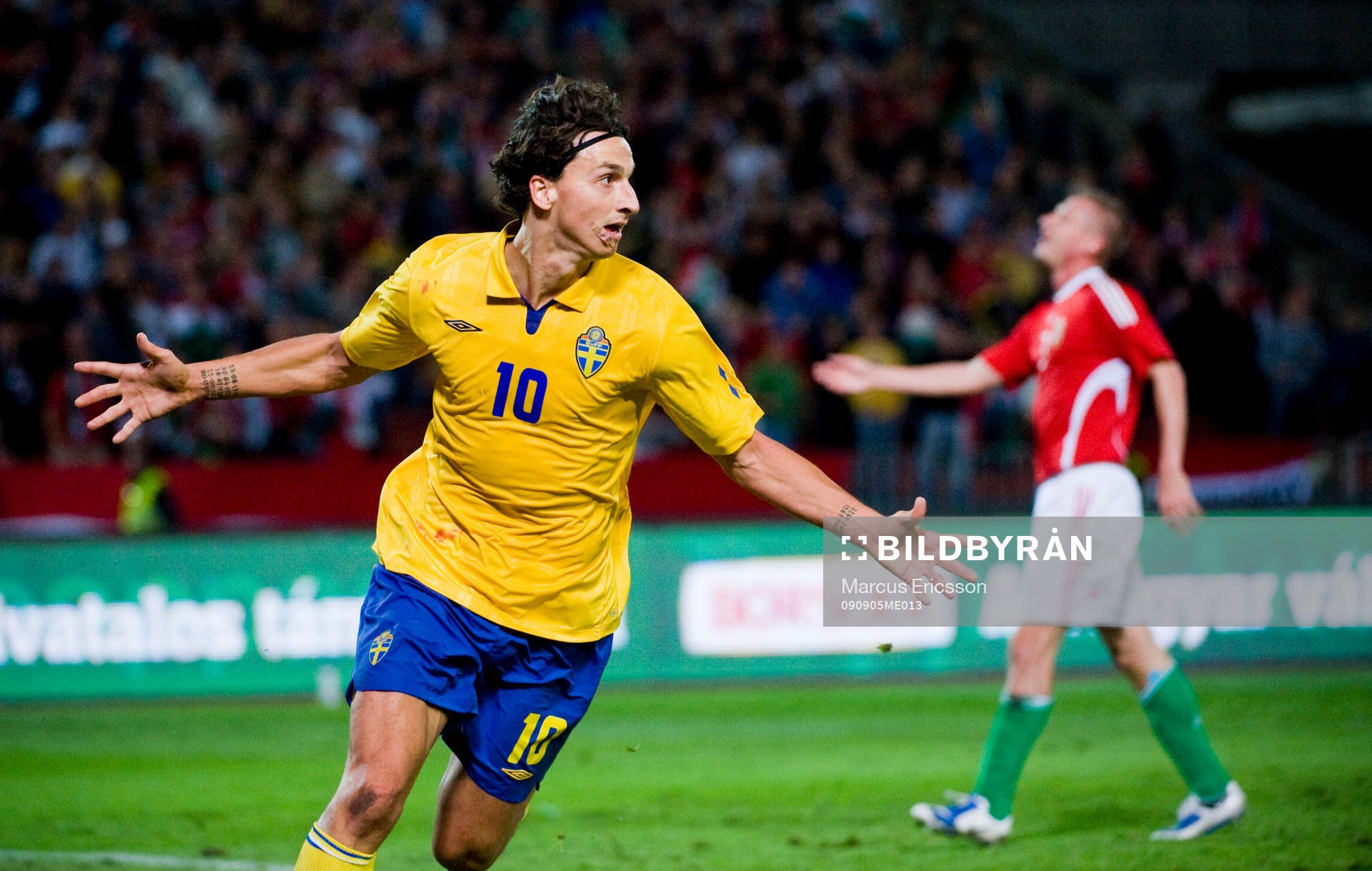 Zlatan Ibrahimovic, Sverige, jubel