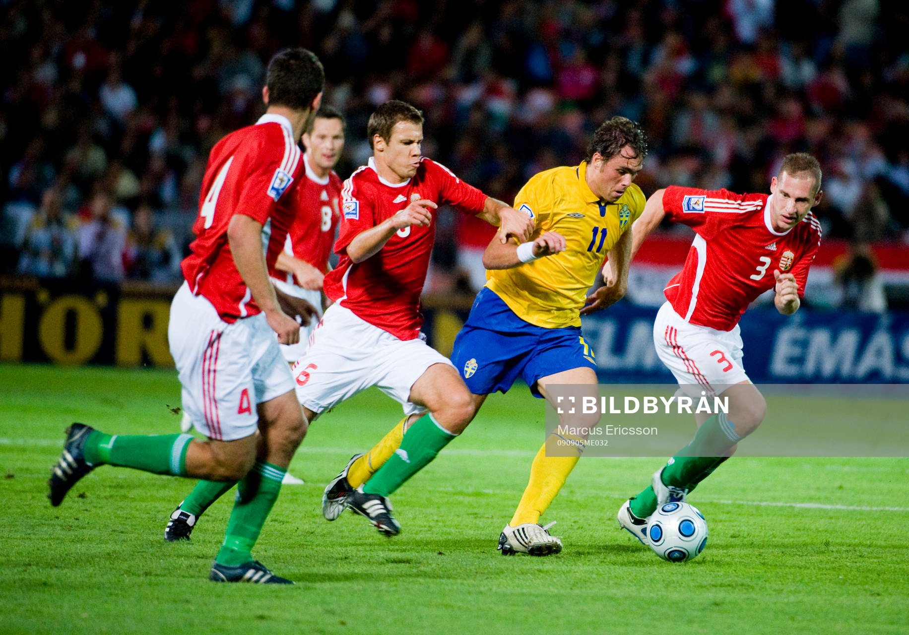 Johan Elmander, Sverige