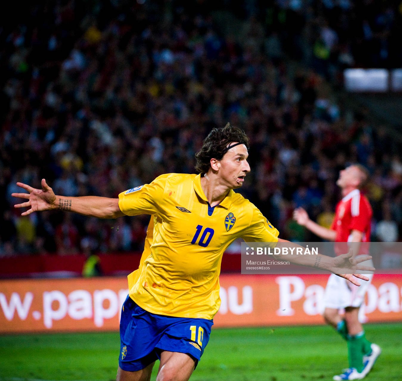 Zlatan Ibrahimovic, Sverige, jubel