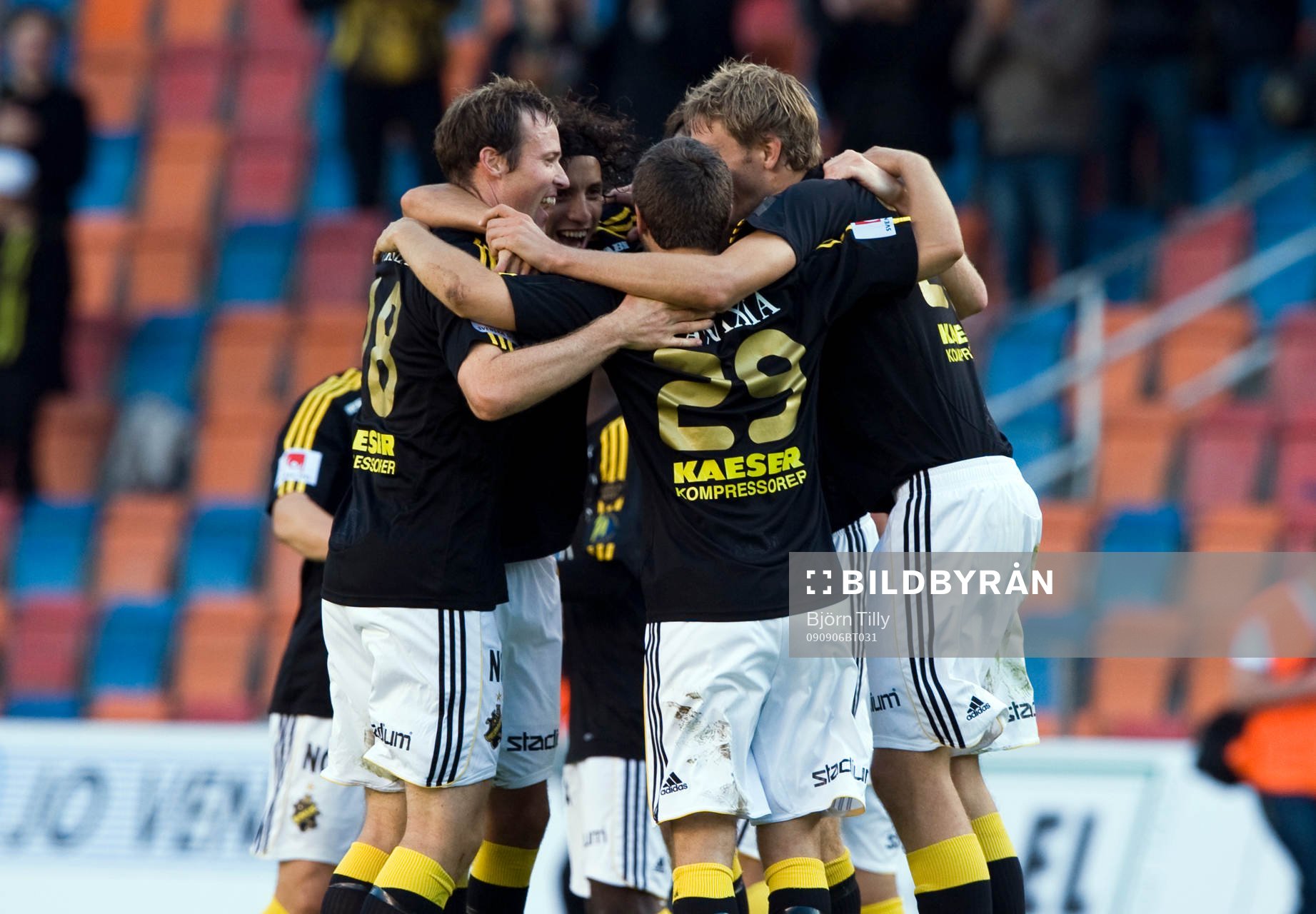 Segerglädje, glädje, jubel, AIK