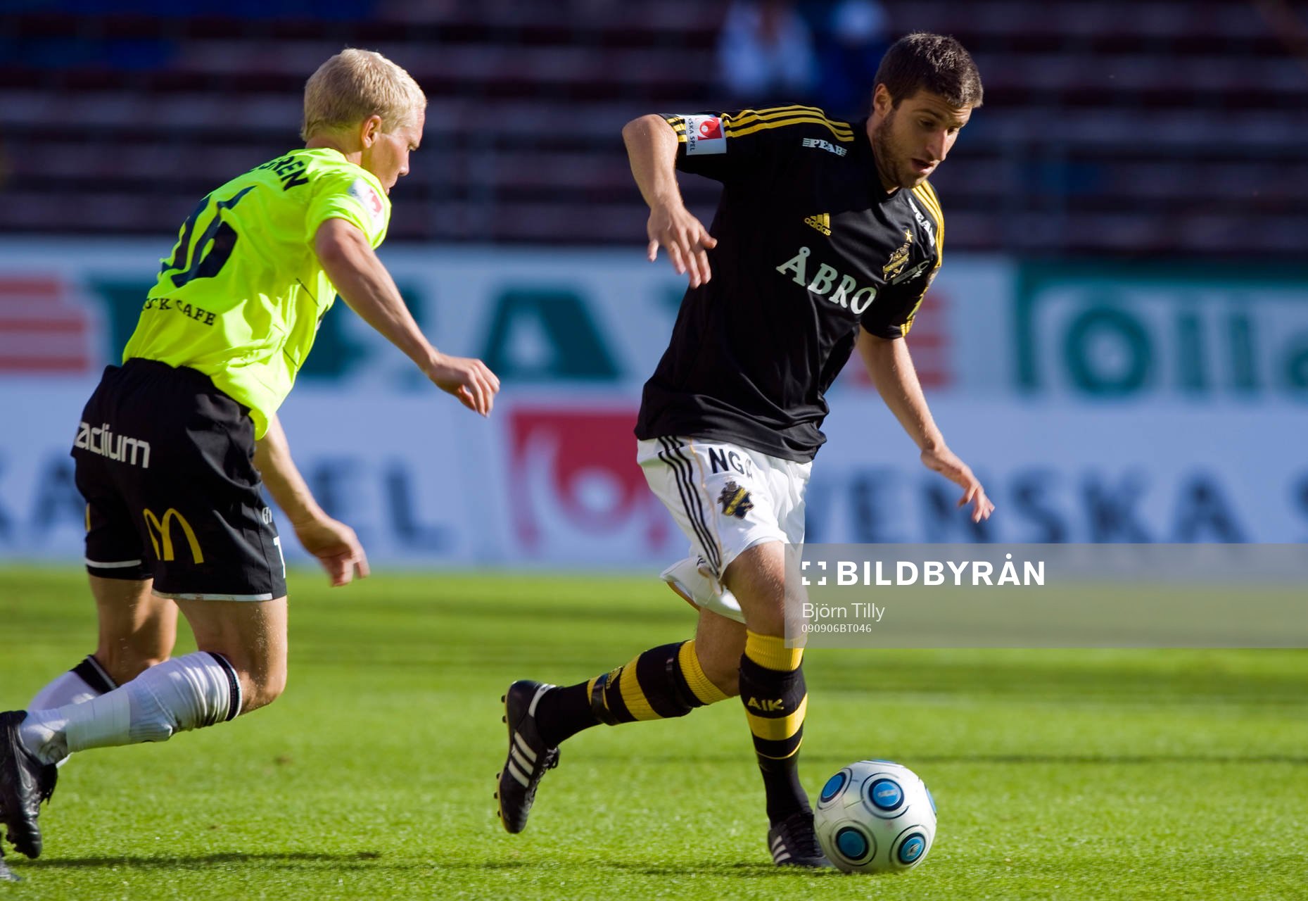 Marcus Jarlegren, Häcken och Gabriel Özkan, AIK