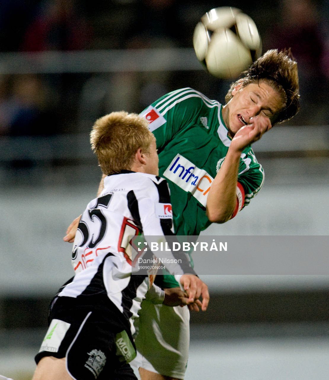 Niklas Nielsen, Landskrona och Daniel Johansson, Väsby