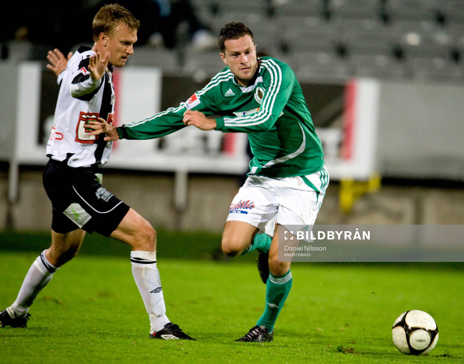 Linus Malmkvist, Landskrona och Admir Catovic, Väsby