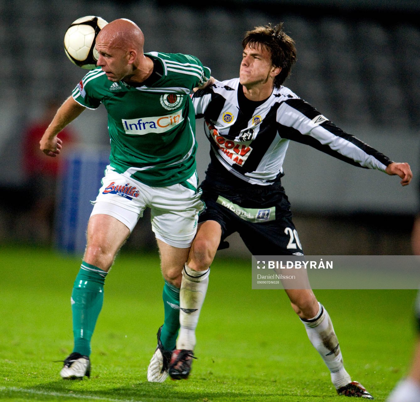 Christoffer Tapper Holter, Landskrona och David Nordbeck,