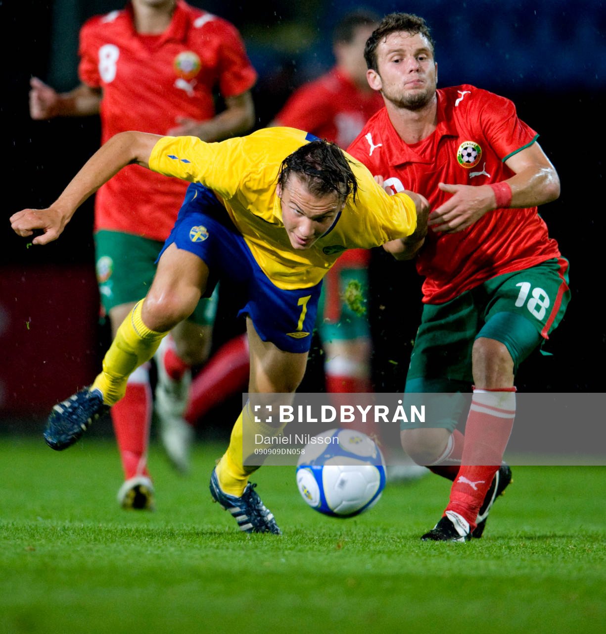 Albin Ekdal, Sverige och Dilyan Kolev, Bulgarien