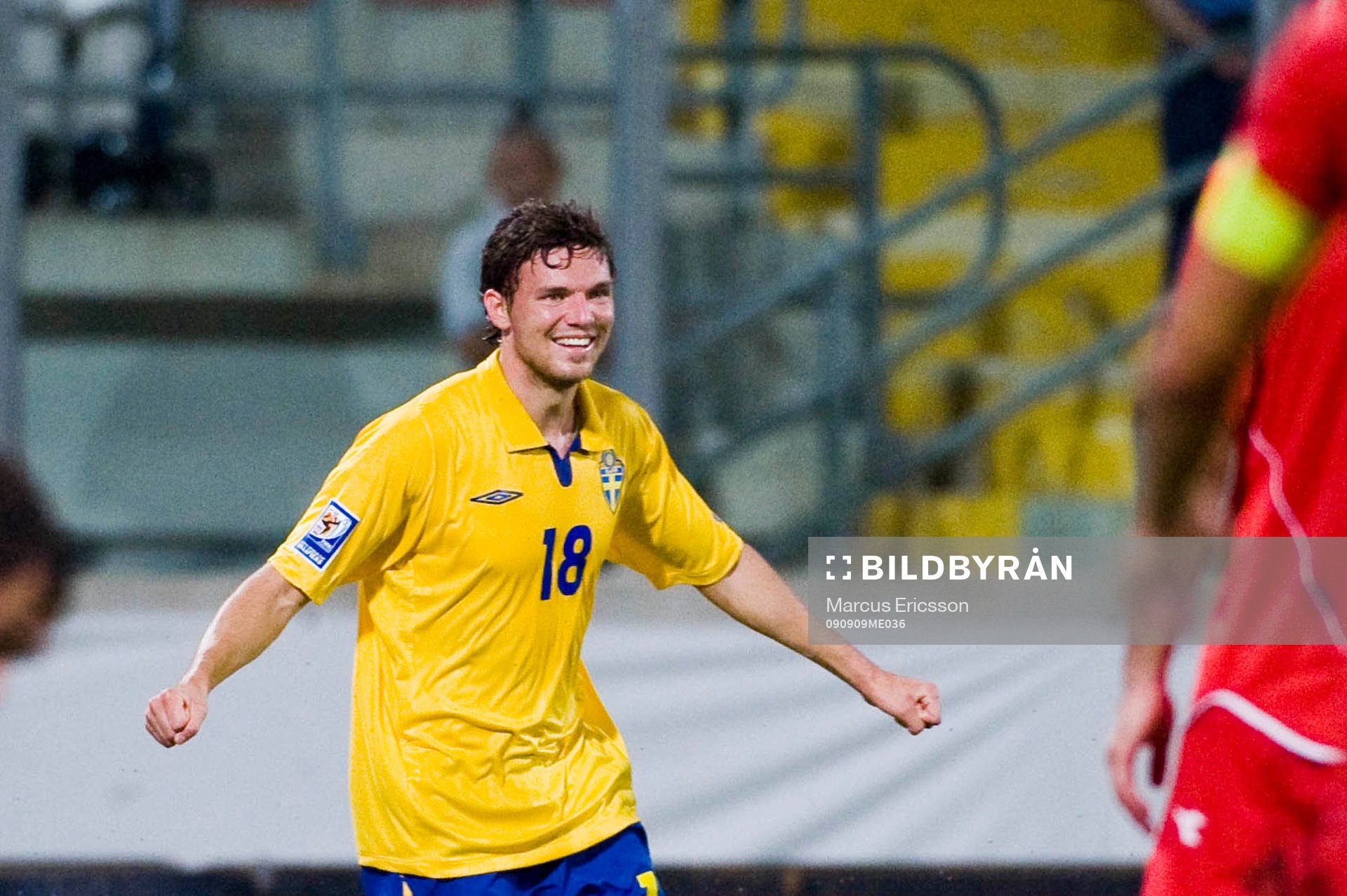Marcus Berg, Sverige, jubel
