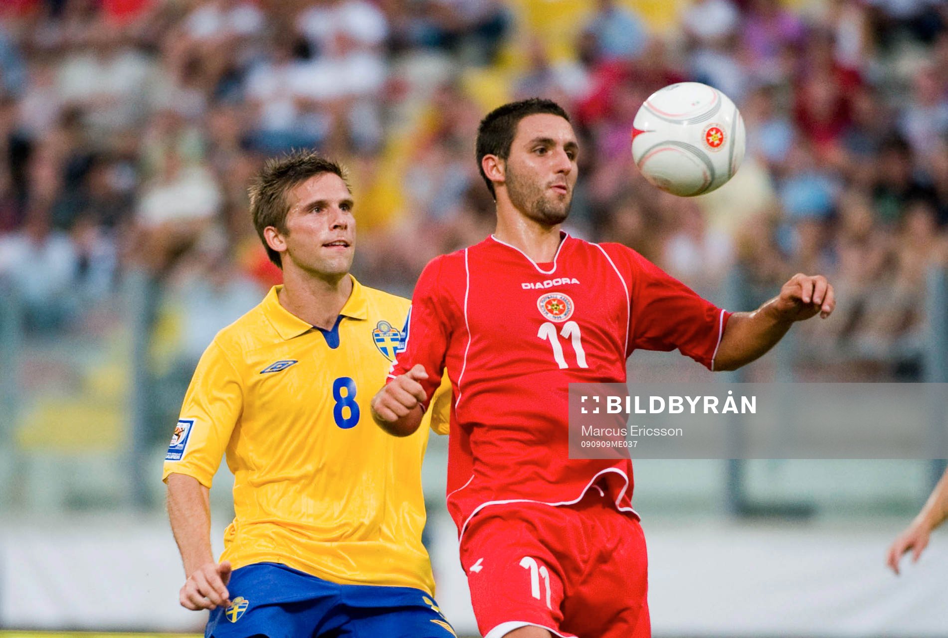 Anders Svensson, Sverige, och Shaun Bajada, Malta